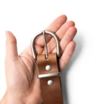 1.5″ Women’s Leather Belts - Natural - Image 3