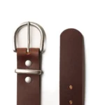 1.5″ Women’s Leather Belts - Heritage Brown - Image 2