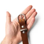 1" Women's Leather Belts - English Tan - Image 3