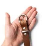 1" Women's Leather Belts - Natutal - Image 5