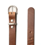 1" Women's Leather Belts - Natutal - Image 3
