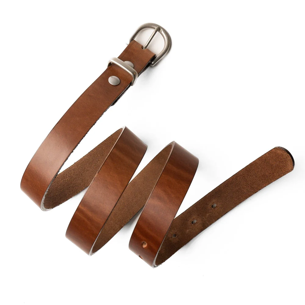 women-s-leather-belt-1-dedo-leather (21) 1" Women's Leather Belts - Natutal
