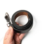 1" Women's Leather Belts - Black - Image 2