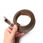 1" Women's Leather Belts - Natutal - Image 2